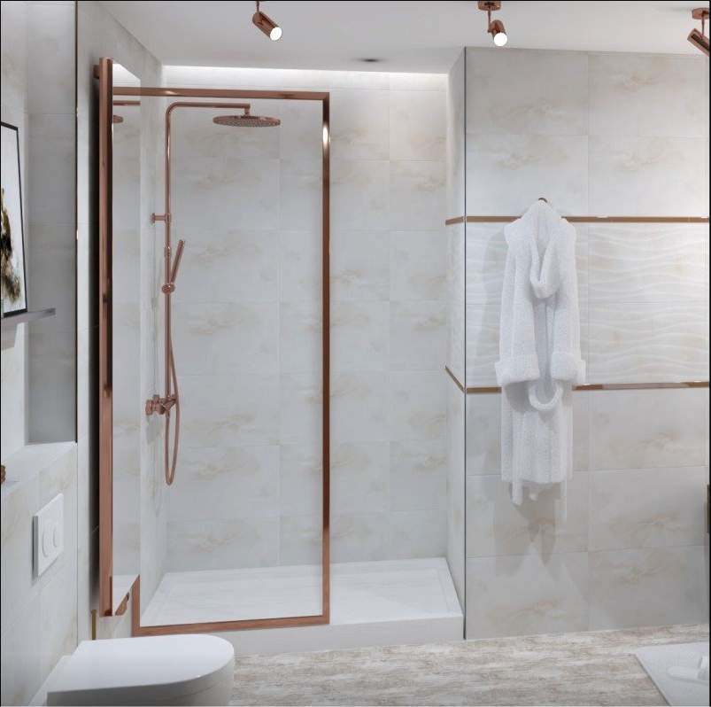 QGC White | Ceramic Tile | 333x550x8.8mm | Matt