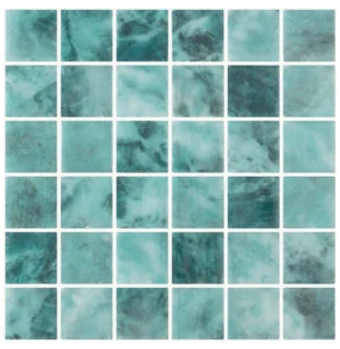 Penta Savu | Glass Mosaic | 50mm x 50mm (300mm x 300mm mesh sheet)  | Glass