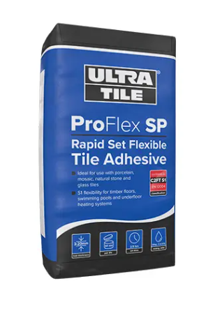 Proflex SP Rapid Set Tile Adhesive 20kg GREY