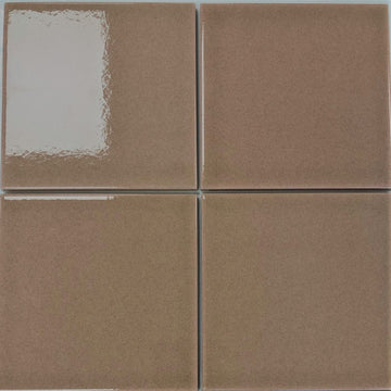 Bespoke Pink Crackle Glaze | Ceramic Tile | 150mm x 150mm | Gloss