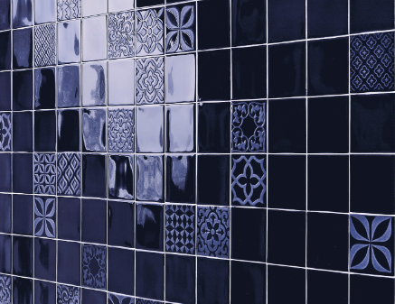 Urban Atelier Cobalt | Ceramic Tile | 100mm x 100mm x 9mm | Gloss