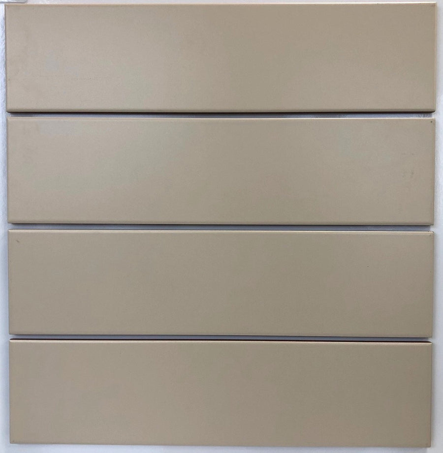 Ingres Matt | Ceramic Tile | 100mm x 400mm x 8.5mm | Flat Matt