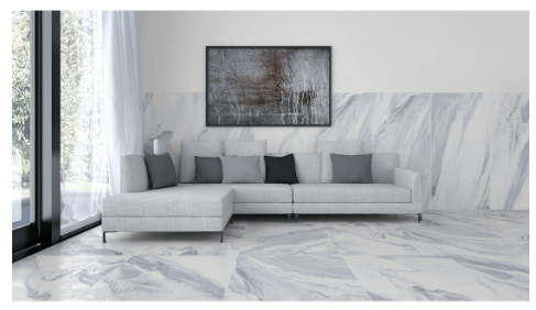 Ebrue Grey  | Porcelain Tile | 600mm x 1200mm | Polished