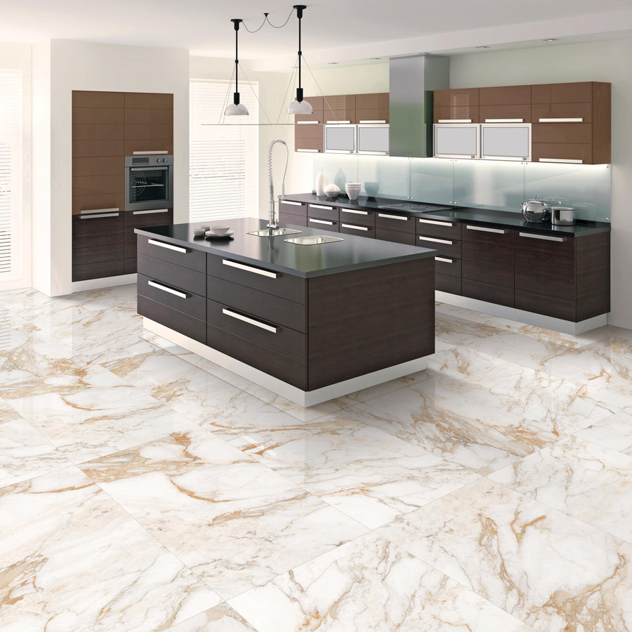 RFB Gold | Porcelain Tile | 600x600x9mm | Polished