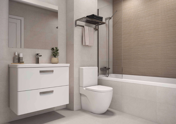 WBT White | Porcelain Tile | 300x600mm | Matt