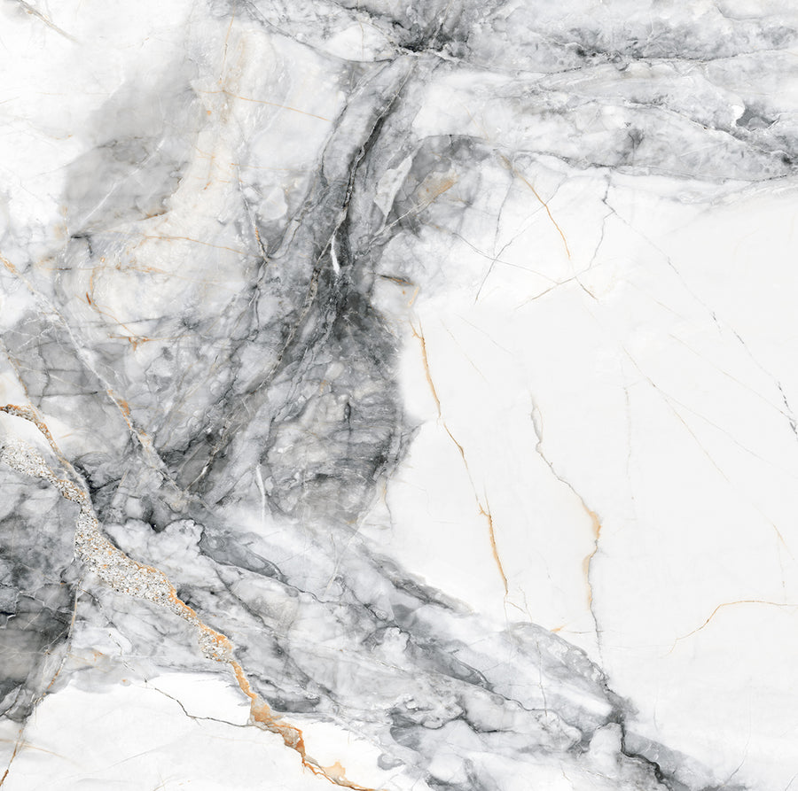 PCJ White | Porcelain Tile | 600x600x9mm | Polished