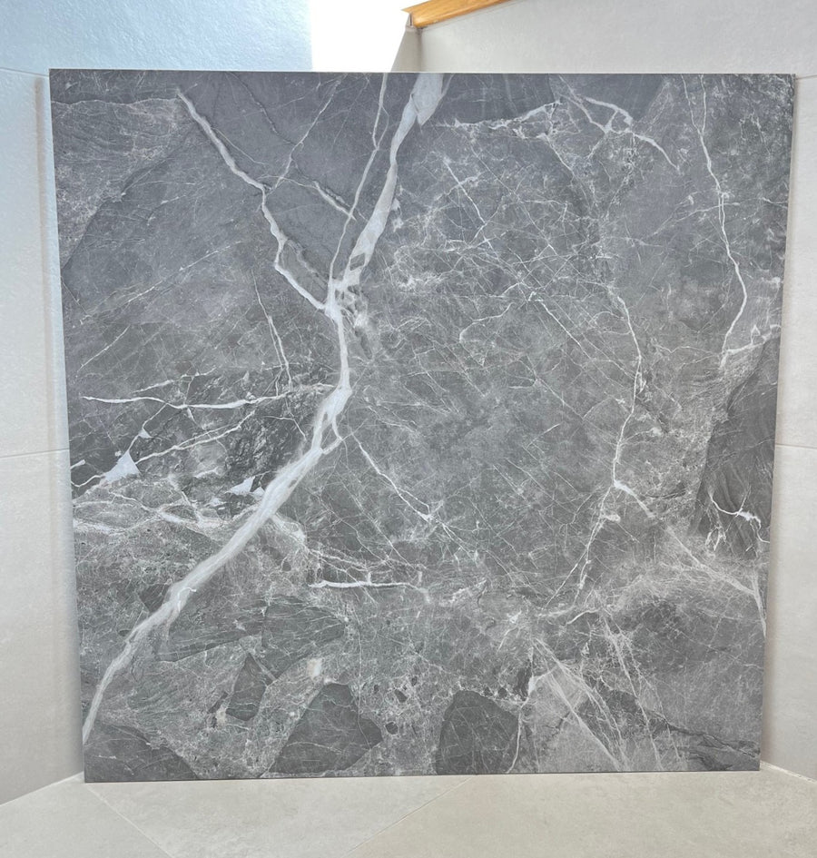 JRT Grey | Porcelain Tile | 800x800x9mm | Matt